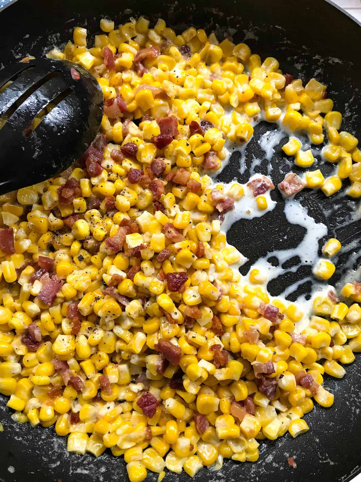 Corn with Pancetta