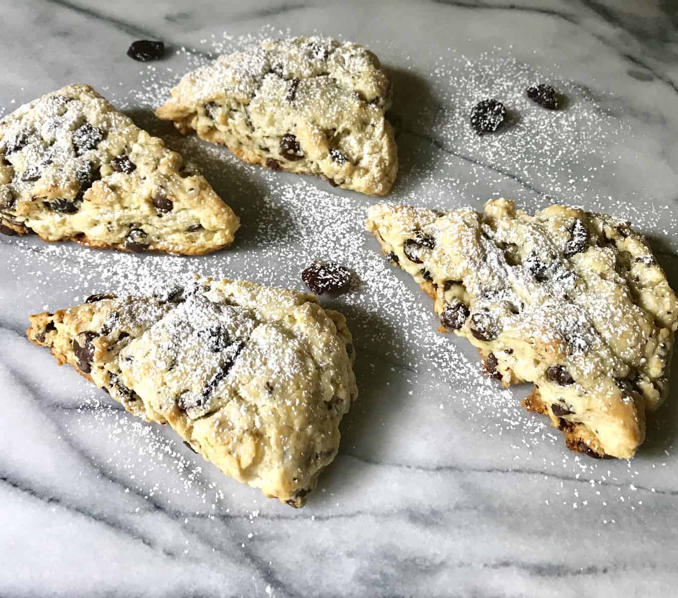 Cherry Chocolate Almond Scones