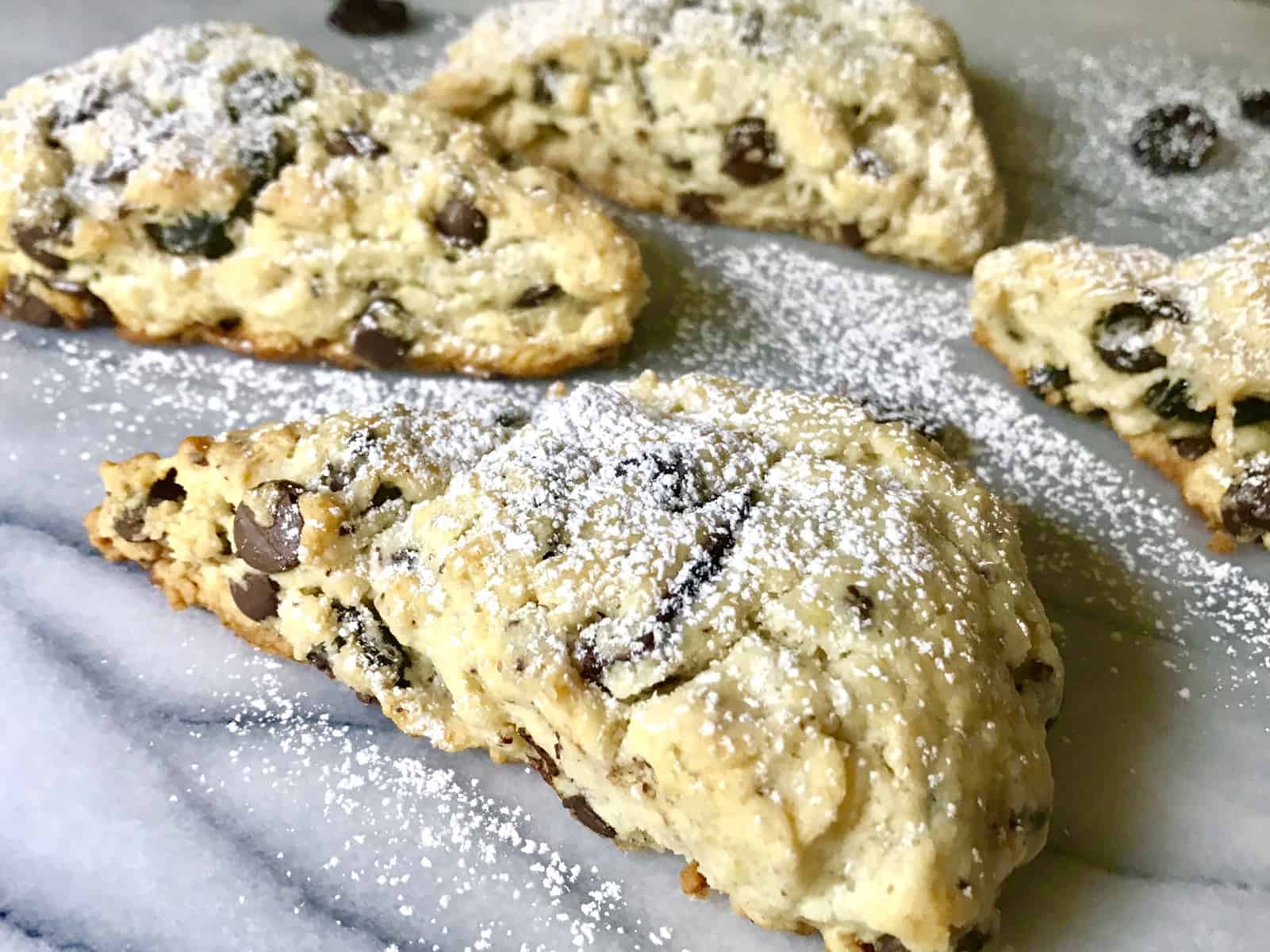 Cherry Chocolate Almond Scones