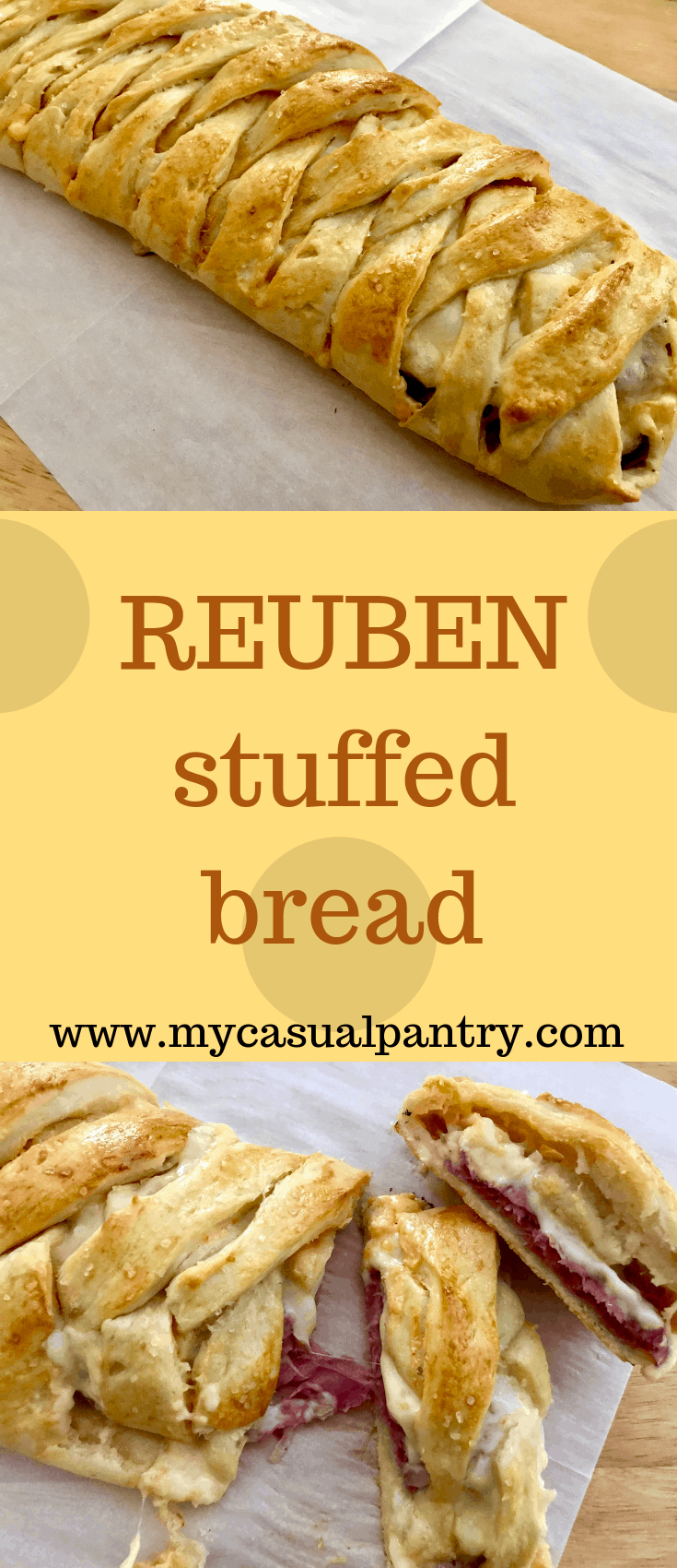 Reuben Stuffed Bread