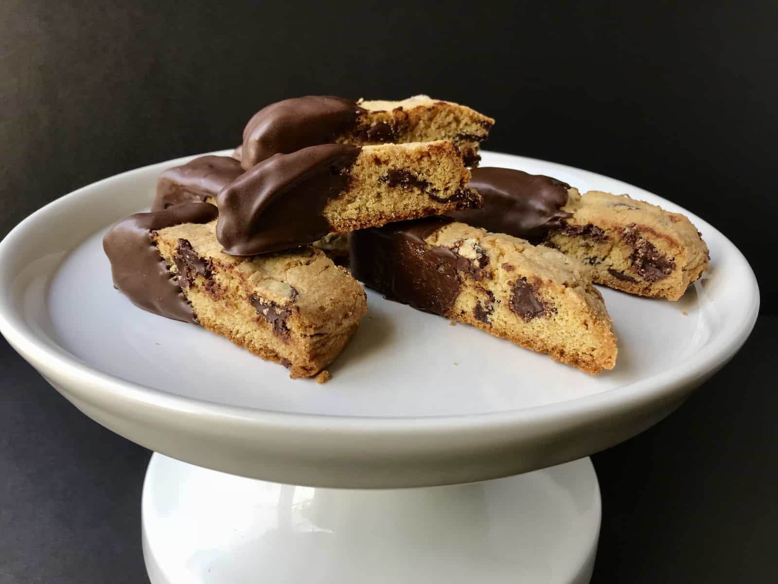 Chocolate Chip Almond Biscotti