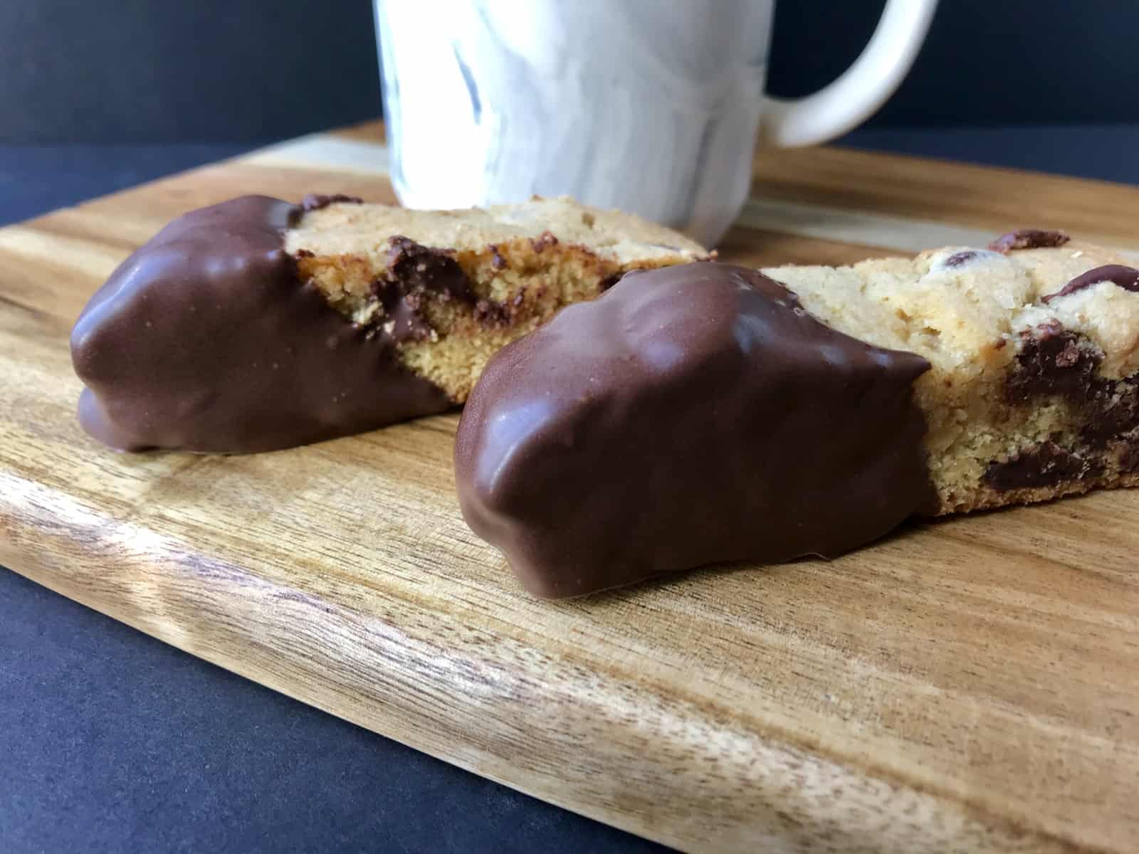 Chocolate Chip Almond Biscotti