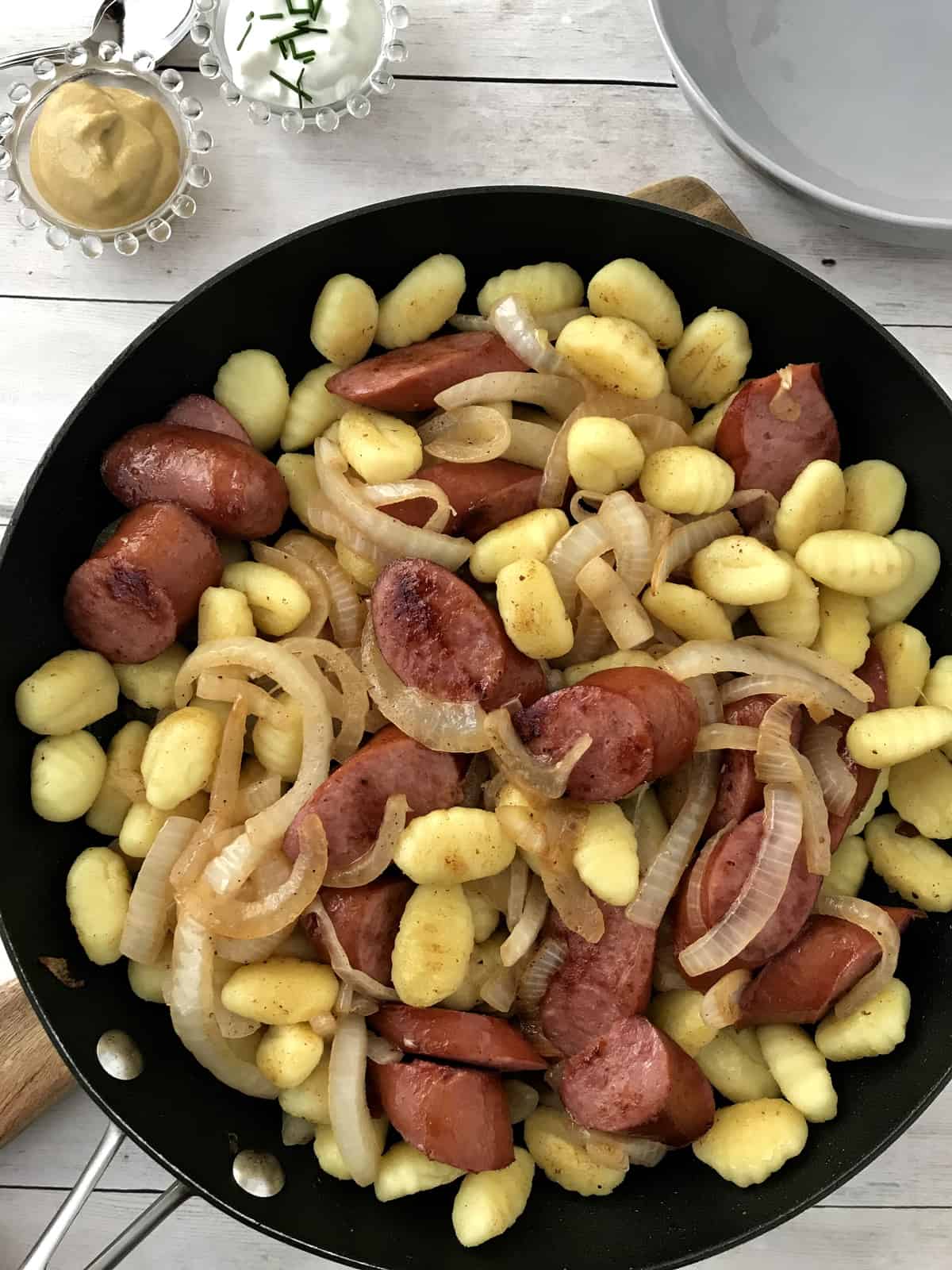 Kielbasa with Gnocchi