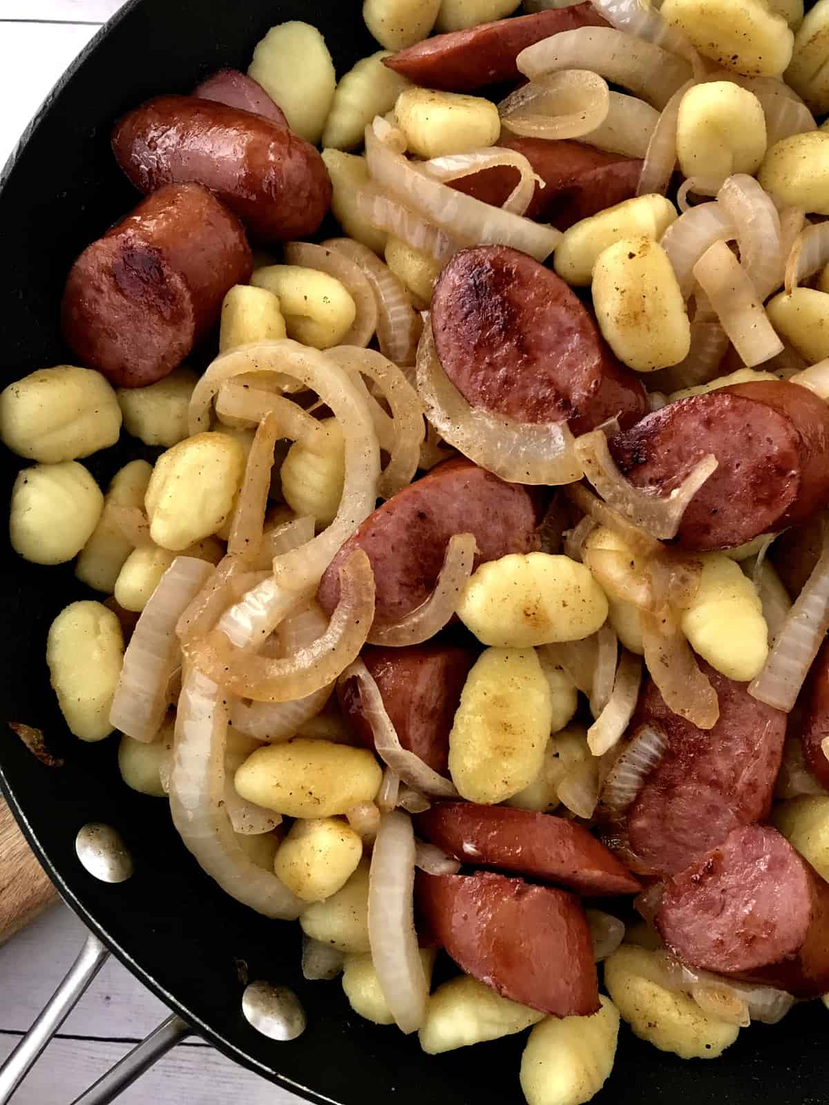 Kielbasa with Gnocchi