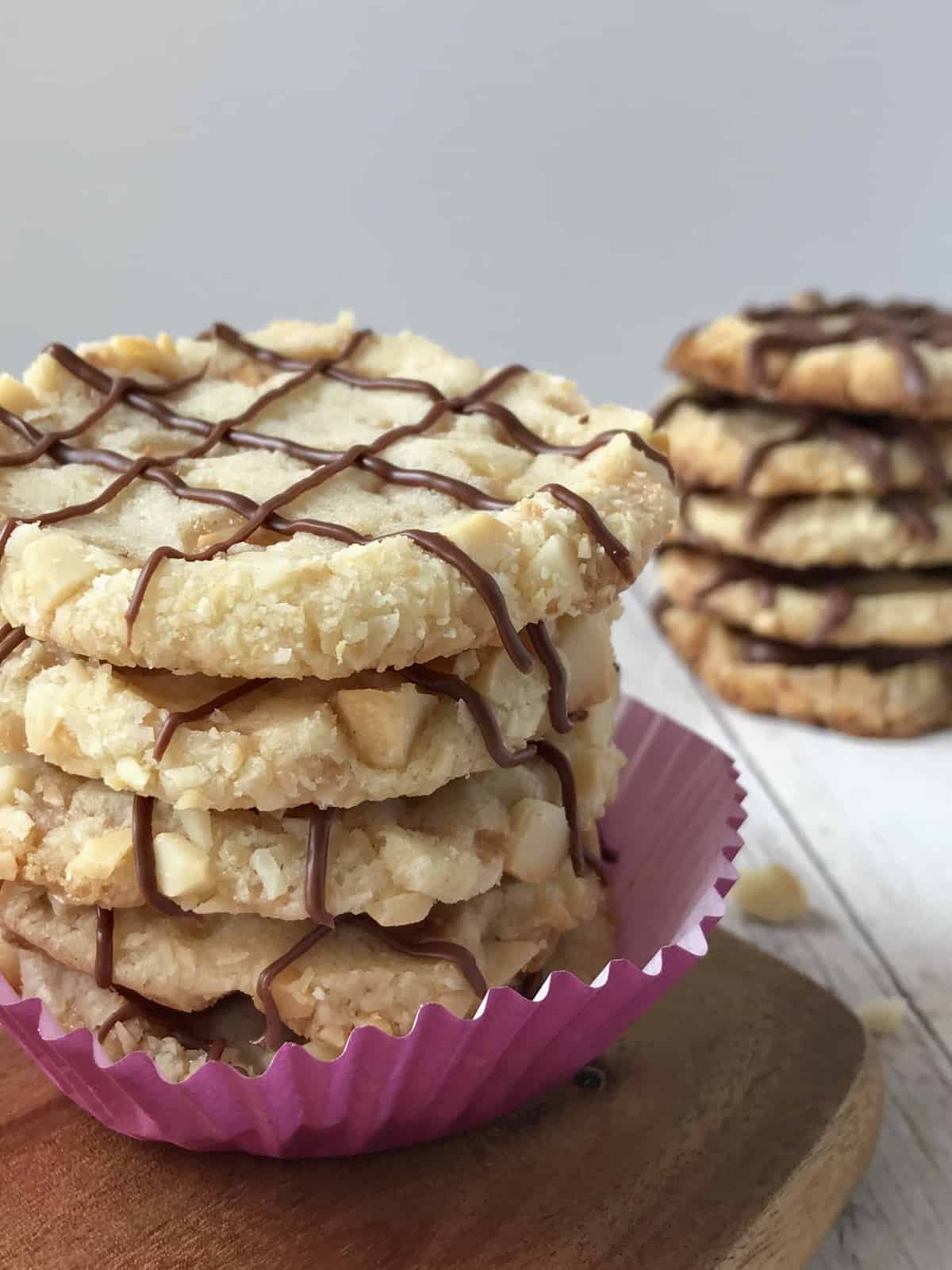 Toffee Shortbread Cookies