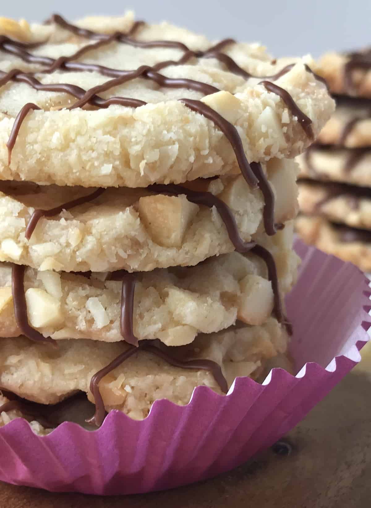 Toffee Shortbread Cookies