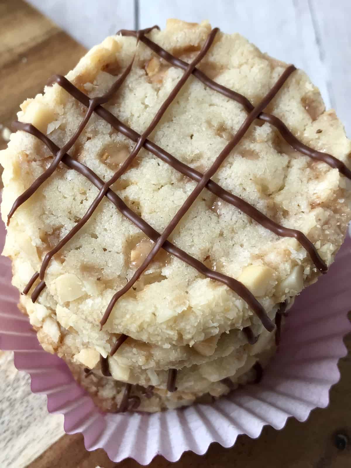 Toffee Shortbread Cookies