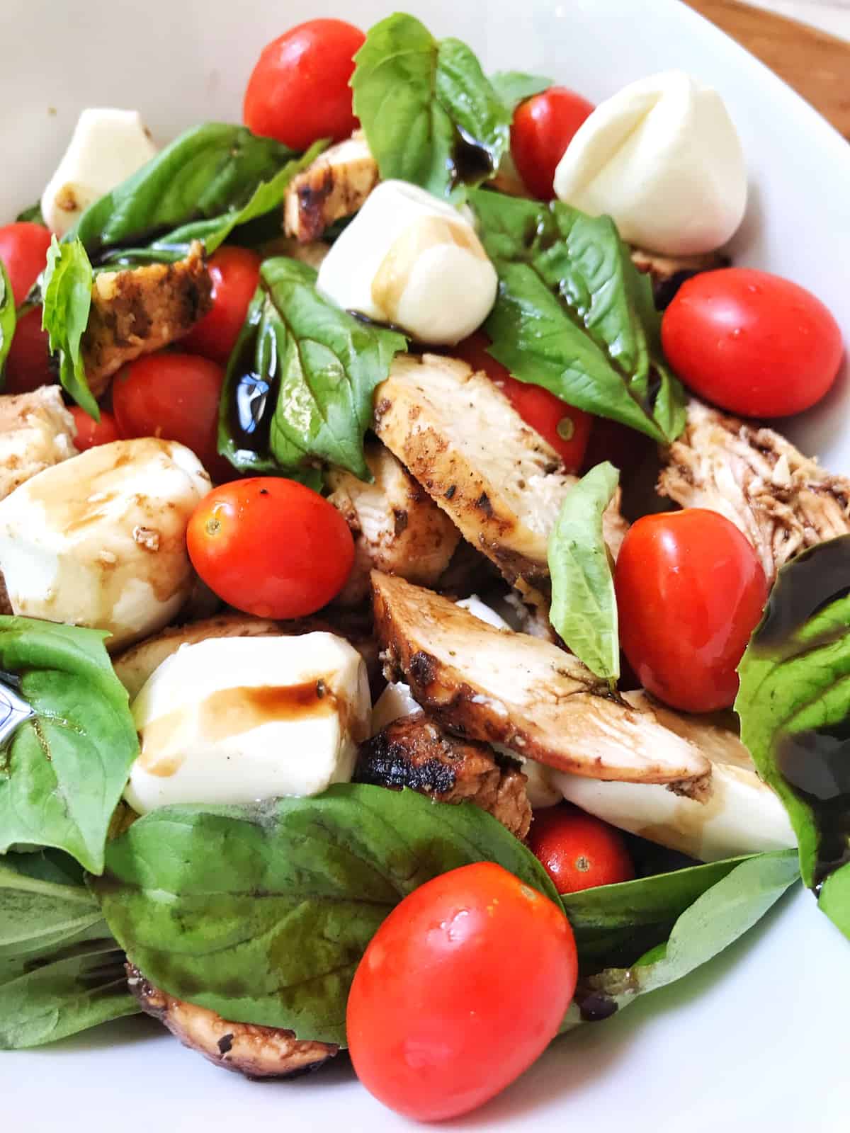 Grilled Chicken Caprese Salad