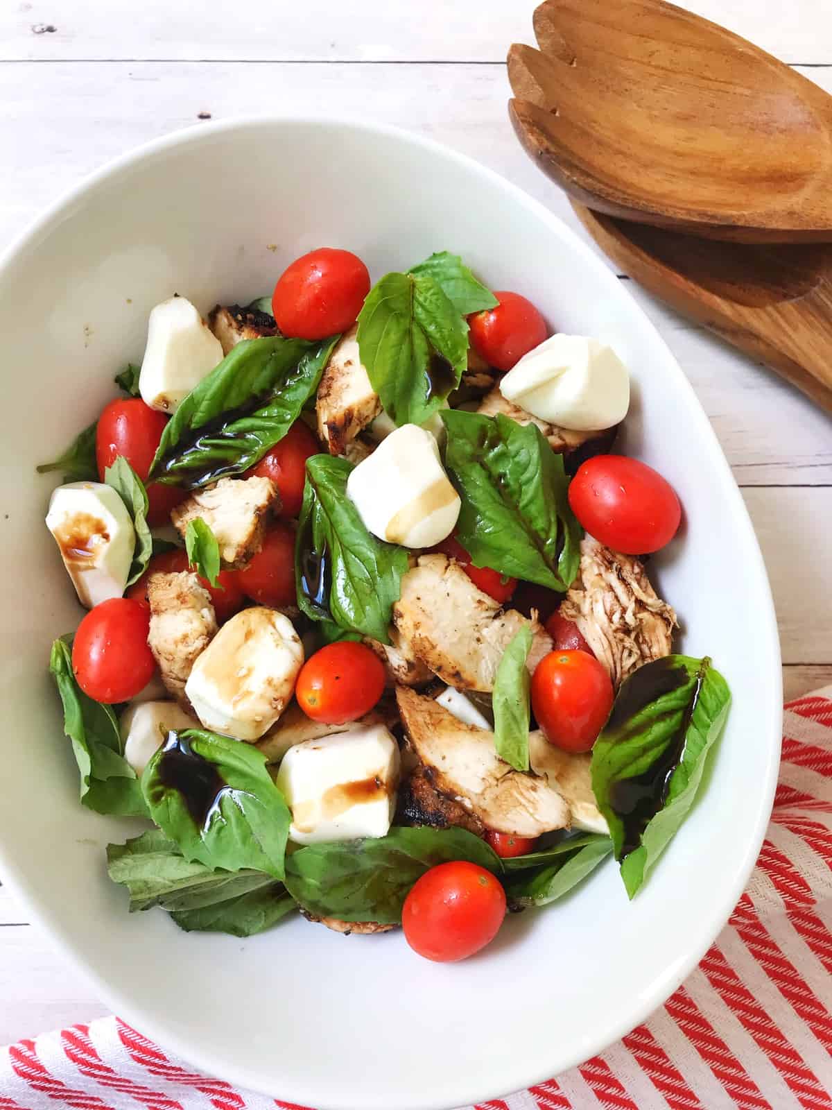 Grilled Chicken Caprese Salad