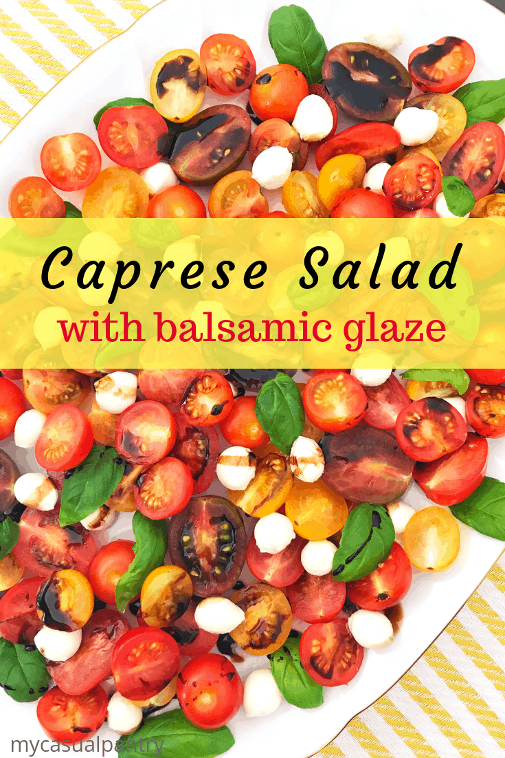 Caprese Salad with Balsamic Glaze