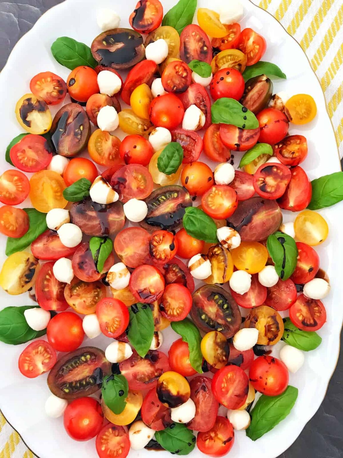 Caprese Salad With Balsamic Glaze My Casual Pantry 5552