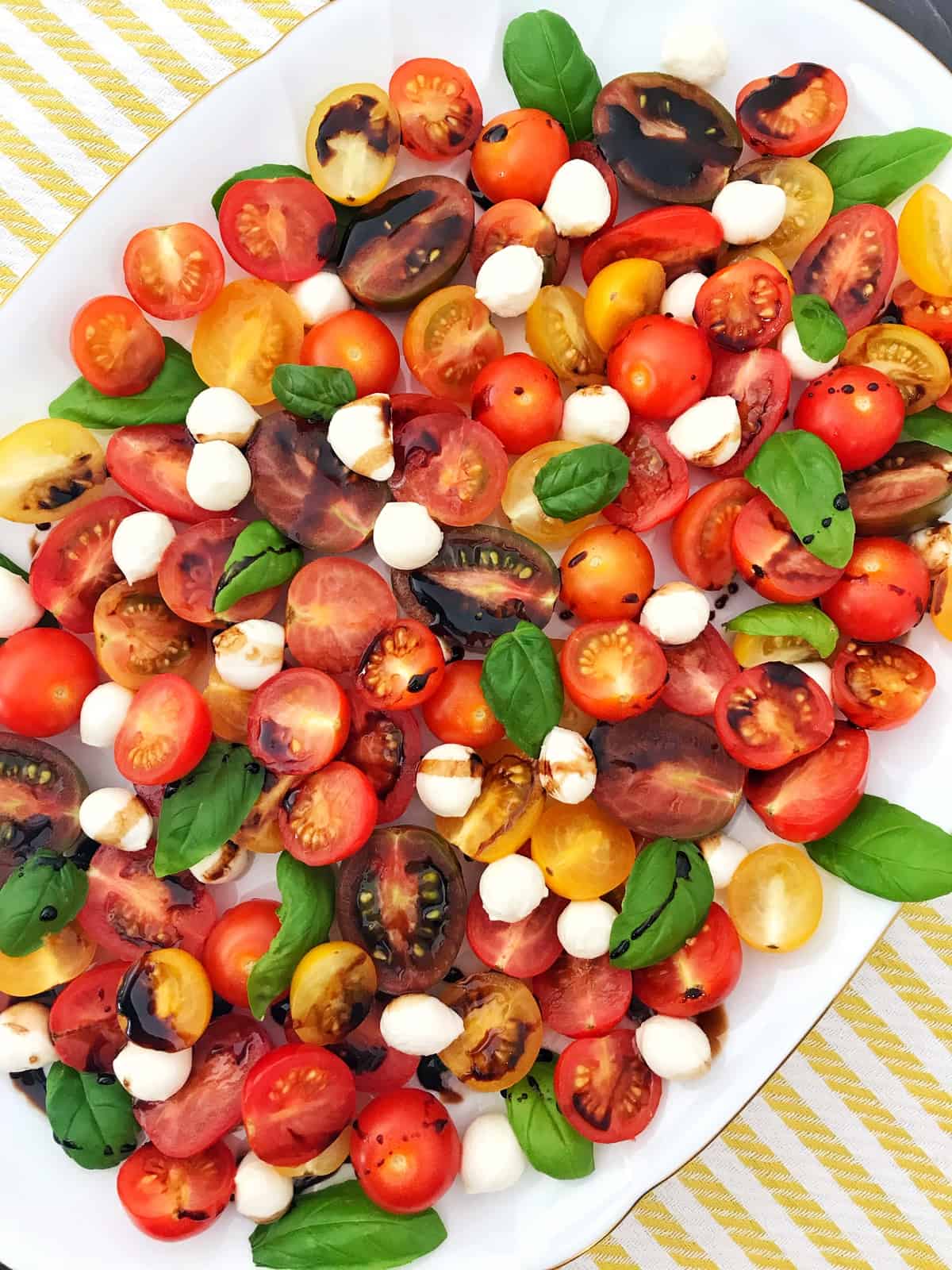 Caprese Salad with Balsamic Glaze