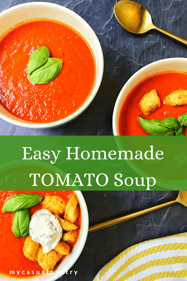 Easy Homemade Tomato Soup