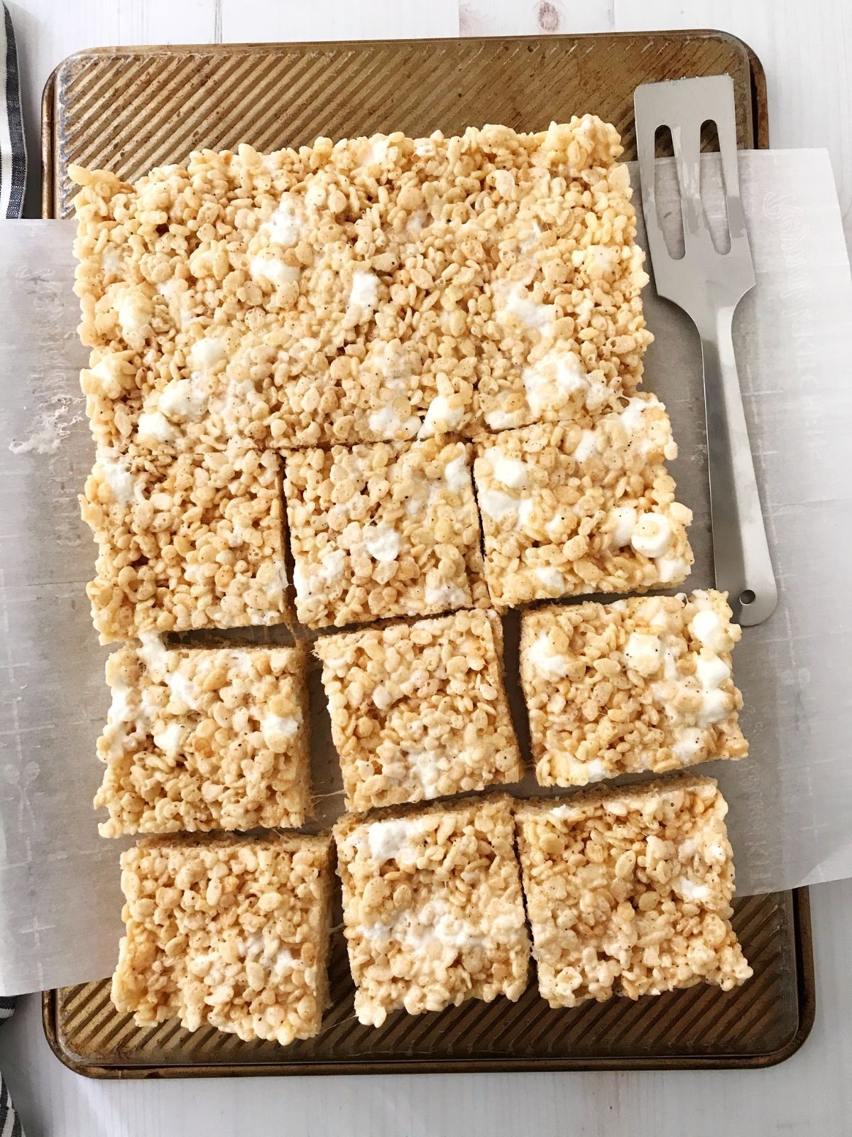 Loaded M&M Rice Krispie Treats - It's Always Autumn