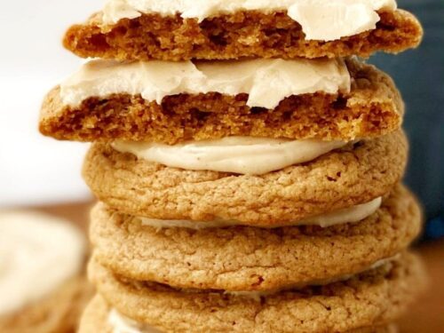 https://mycasualpantry.com/wp-content/uploads/2020/10/Spice-Cake-Mix-Cookies-with-Maple-Brown-Butter-Frosting-featured-500x375.jpg