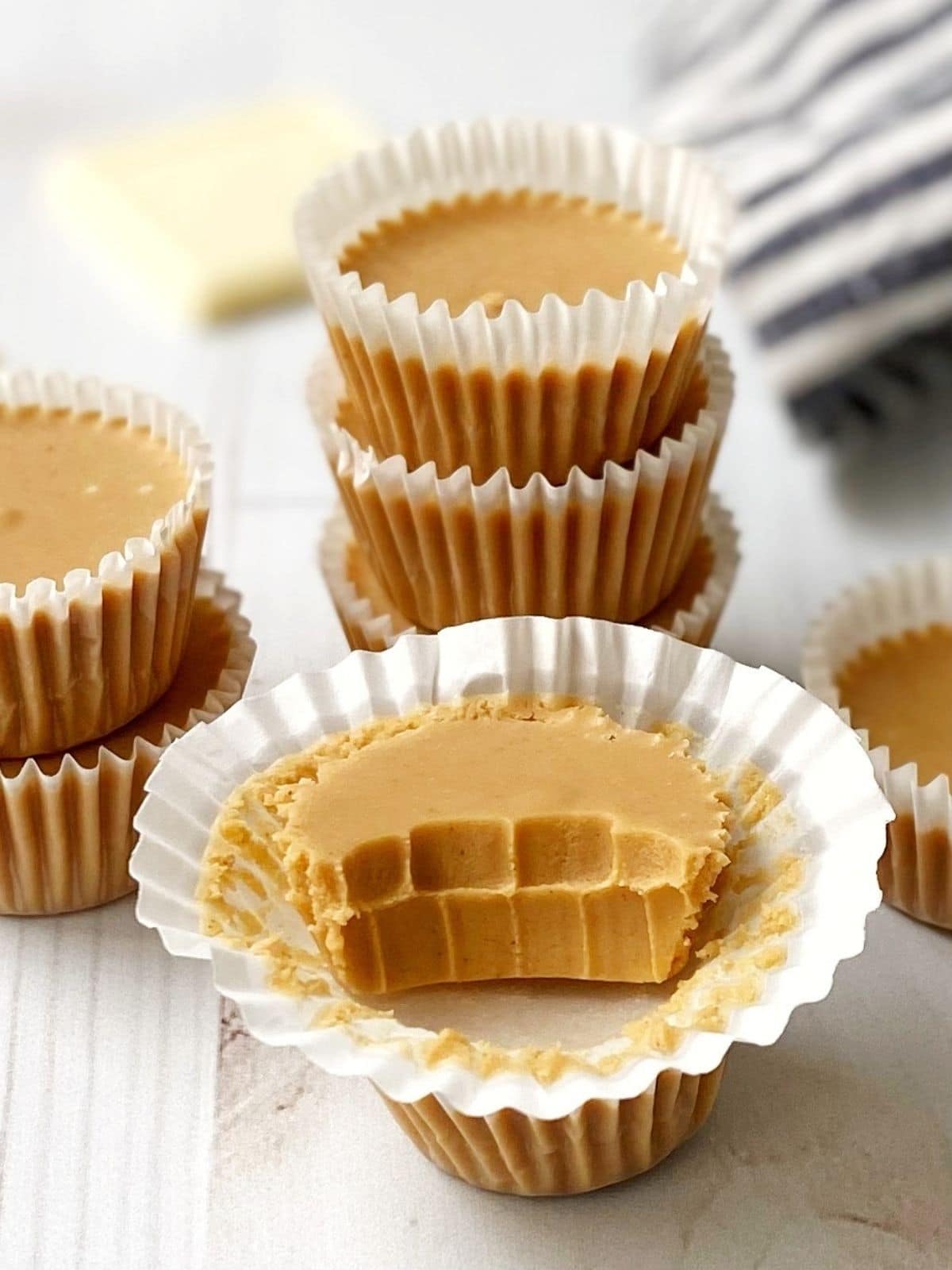 High-Protein White Chocolate Peanut Butter Cups - MYPROTEIN™