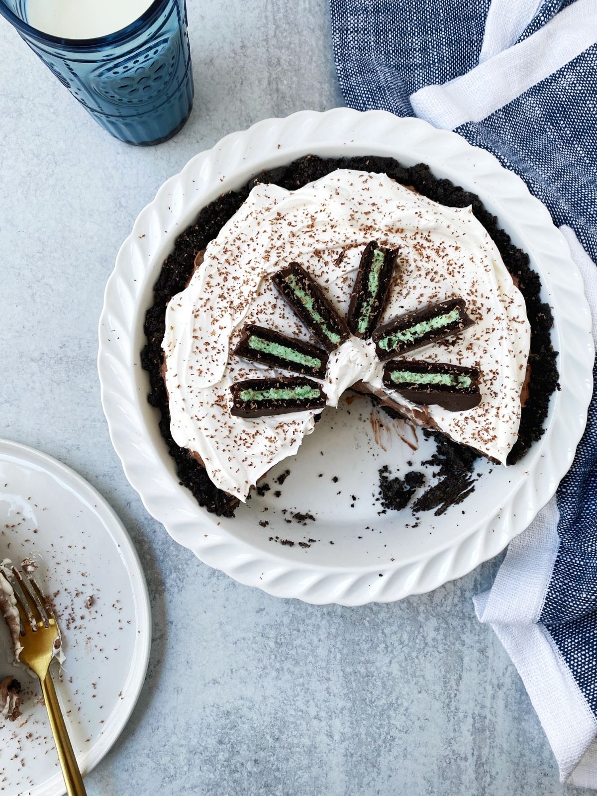 pie with slices removed