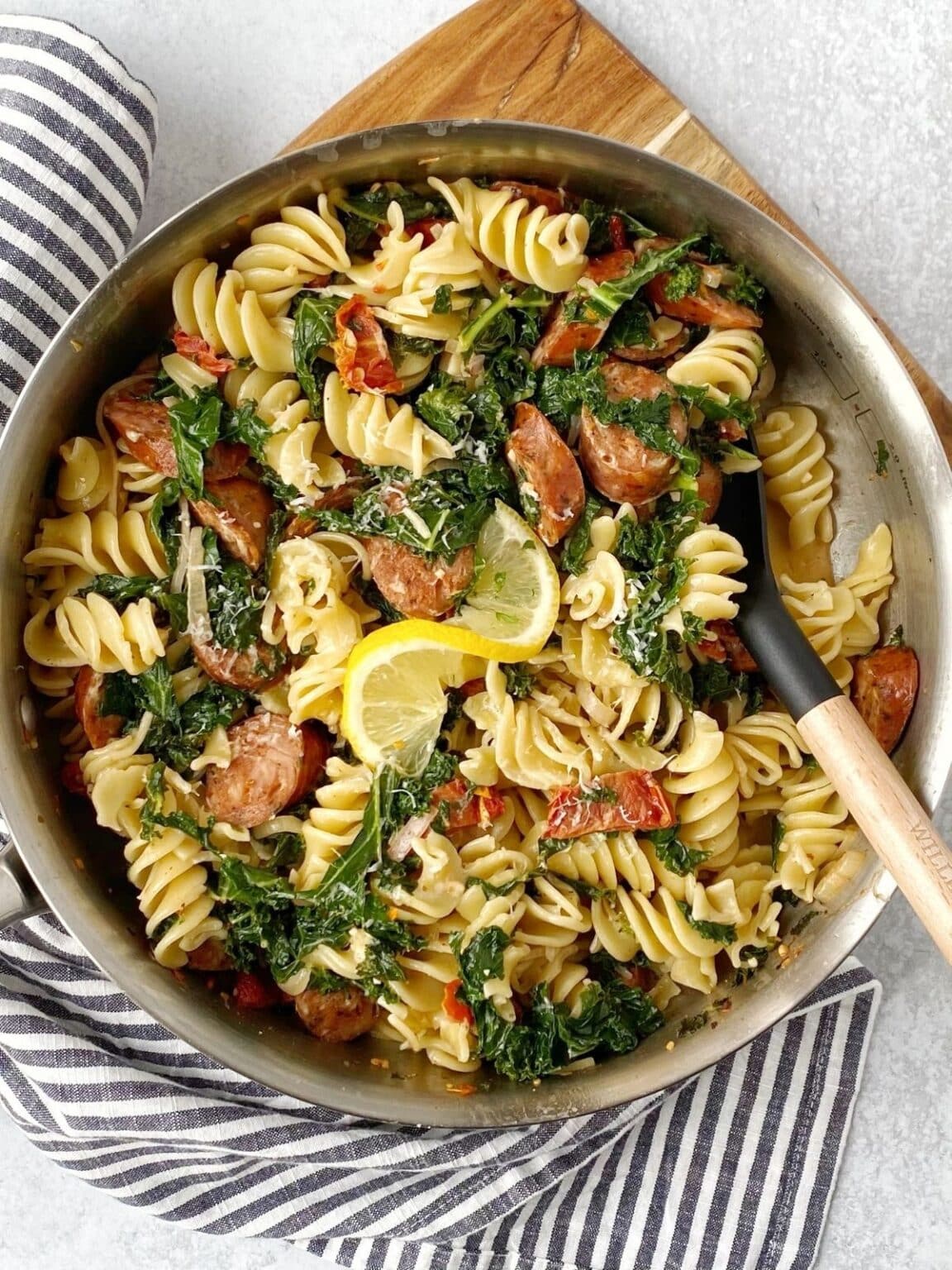 Tuscan Kale Pasta - My Casual Pantry