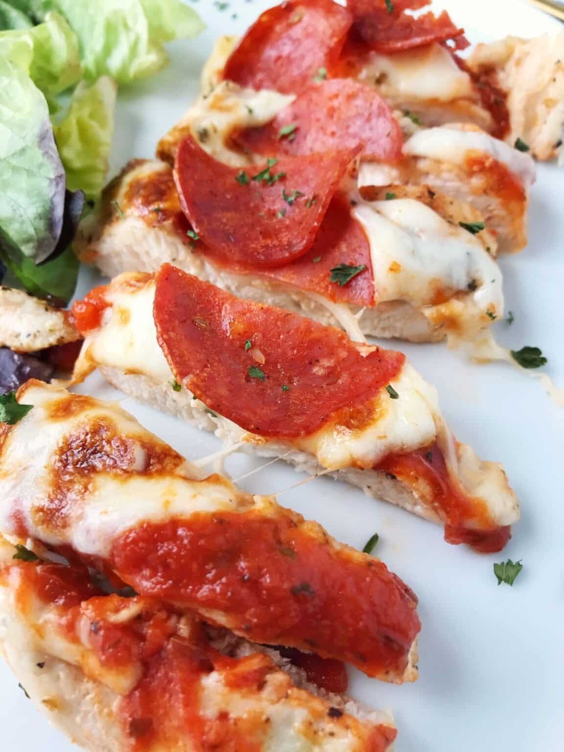 Easy Baked Pizza Chicken - My Casual Pantry