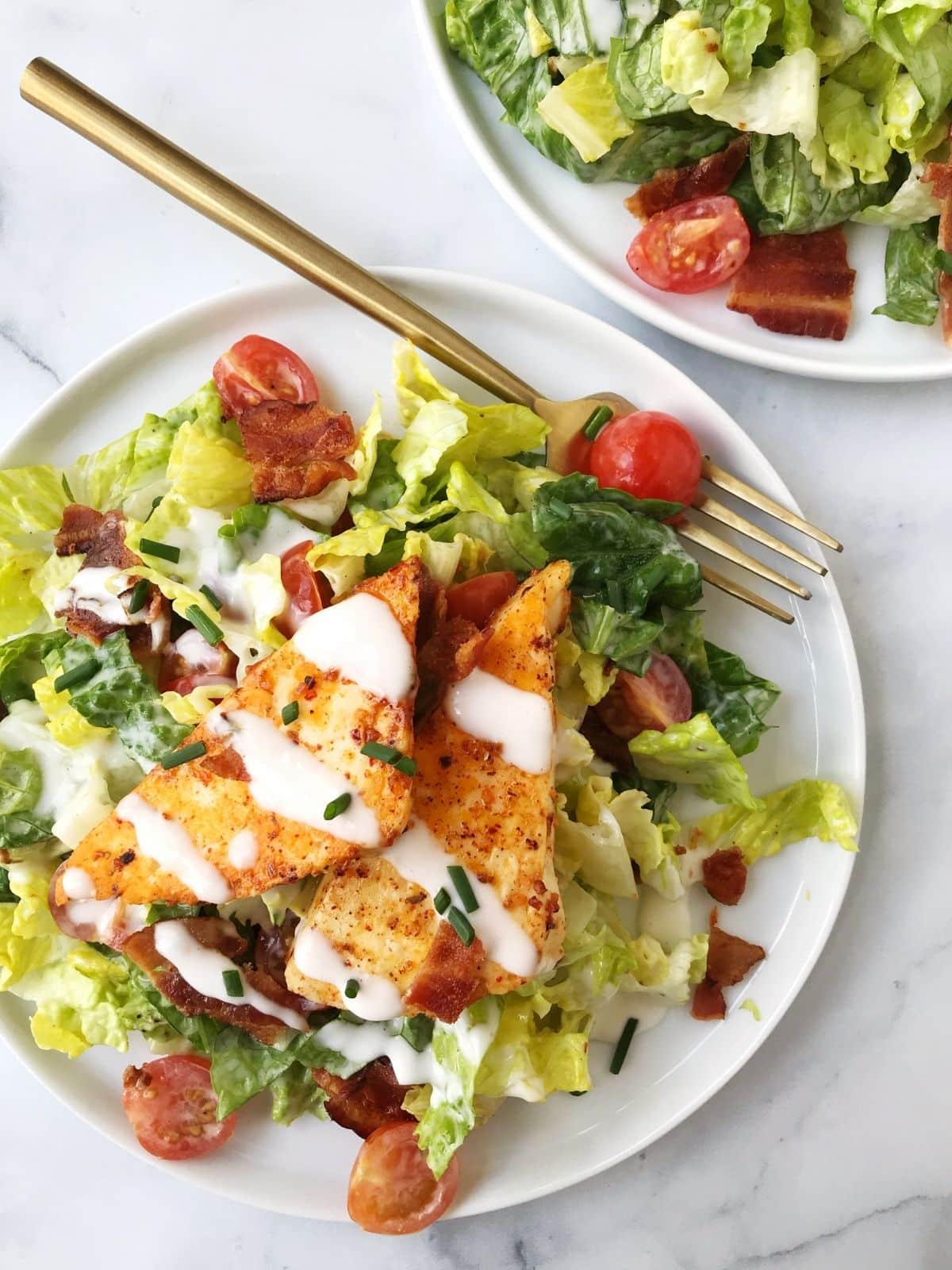 plate of salad