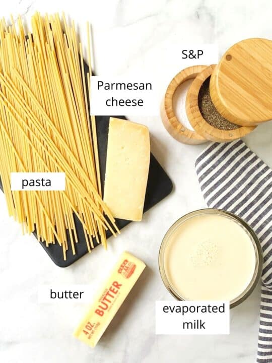 3 Ingredient Alfredo Sauce with Evaporated Milk My Casual Pantry