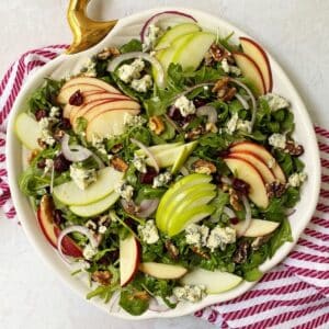 Harvest Salad on white platter