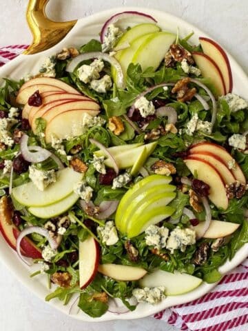 Harvest Salad on white platter