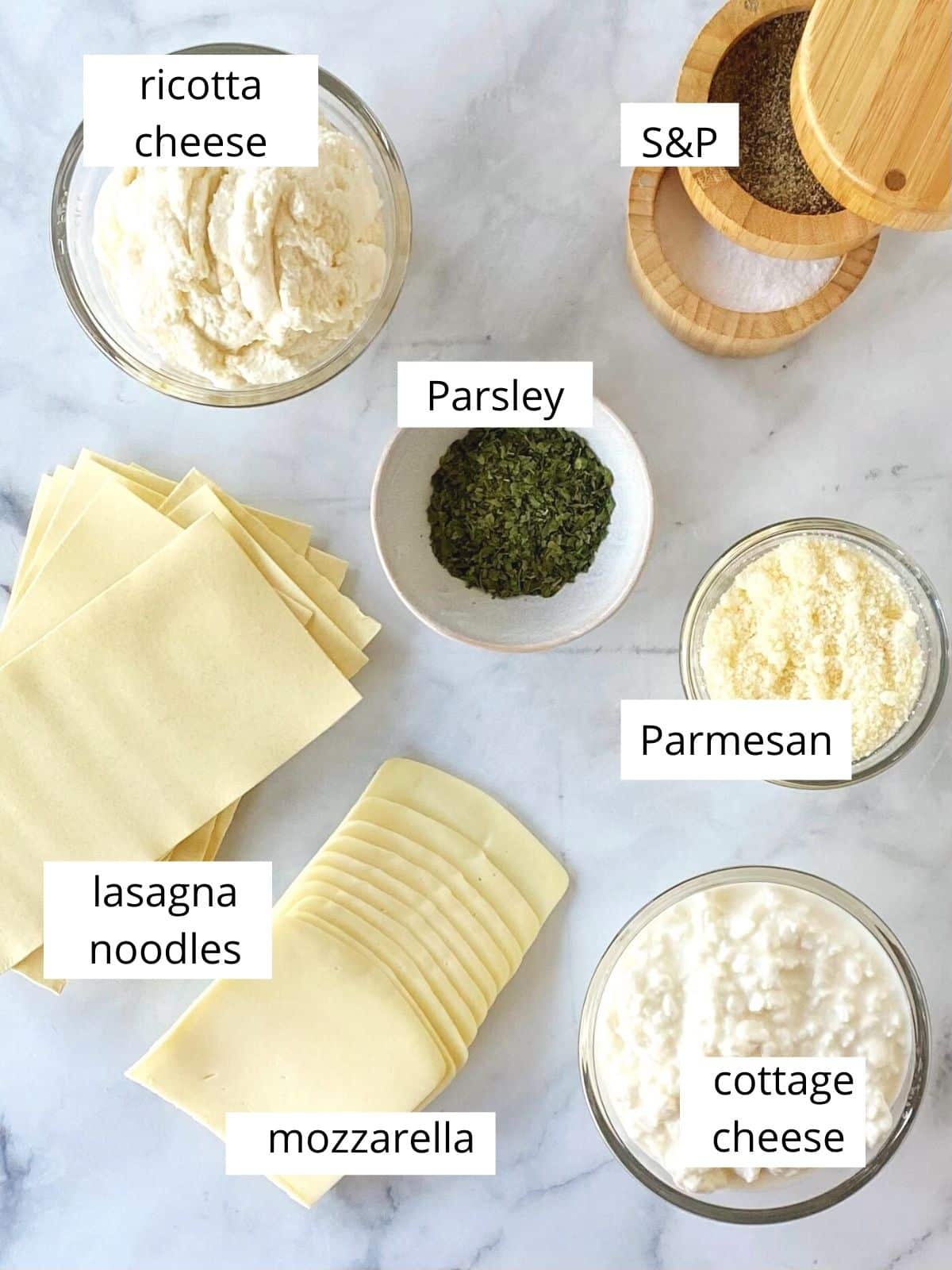 lasagna cheese mixture ingredients