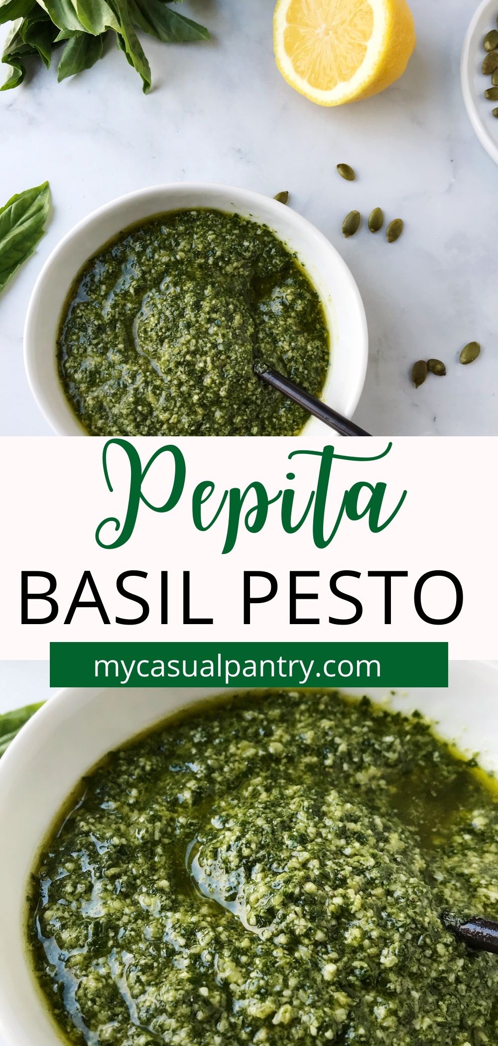 Pepita Basil Pesto My Casual Pantry