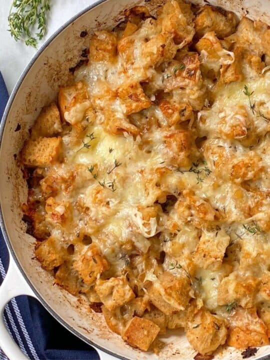 French Onion Soup Casserole - My Casual Pantry