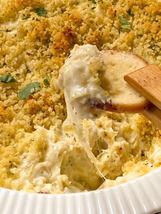 Warm Artichoke Dip - My Casual Pantry