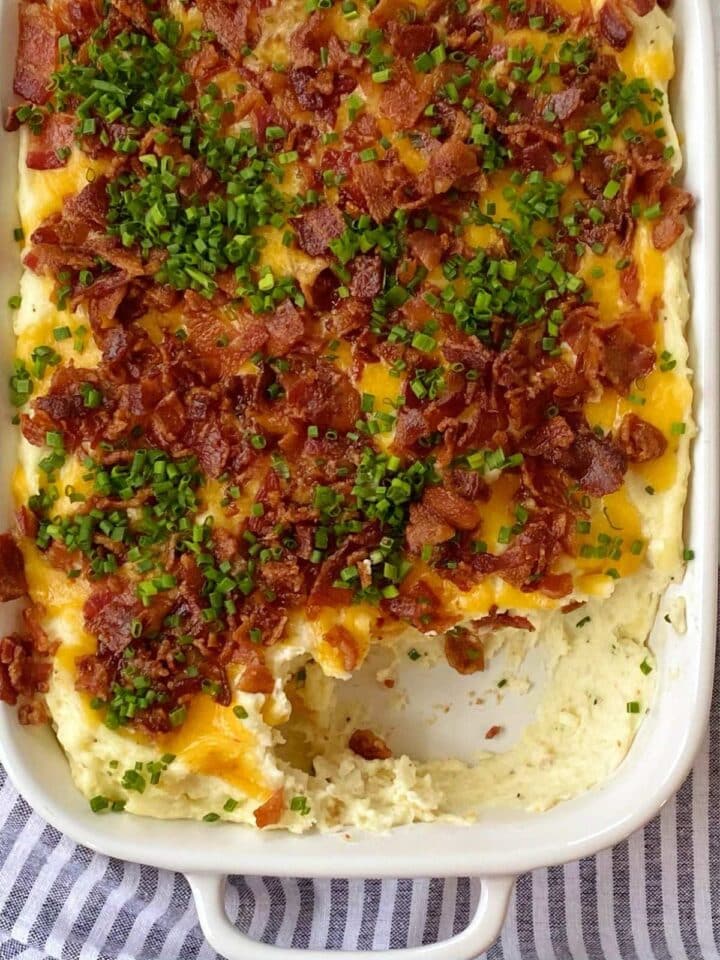 Loaded Baked Potato Casserole - My Casual Pantry