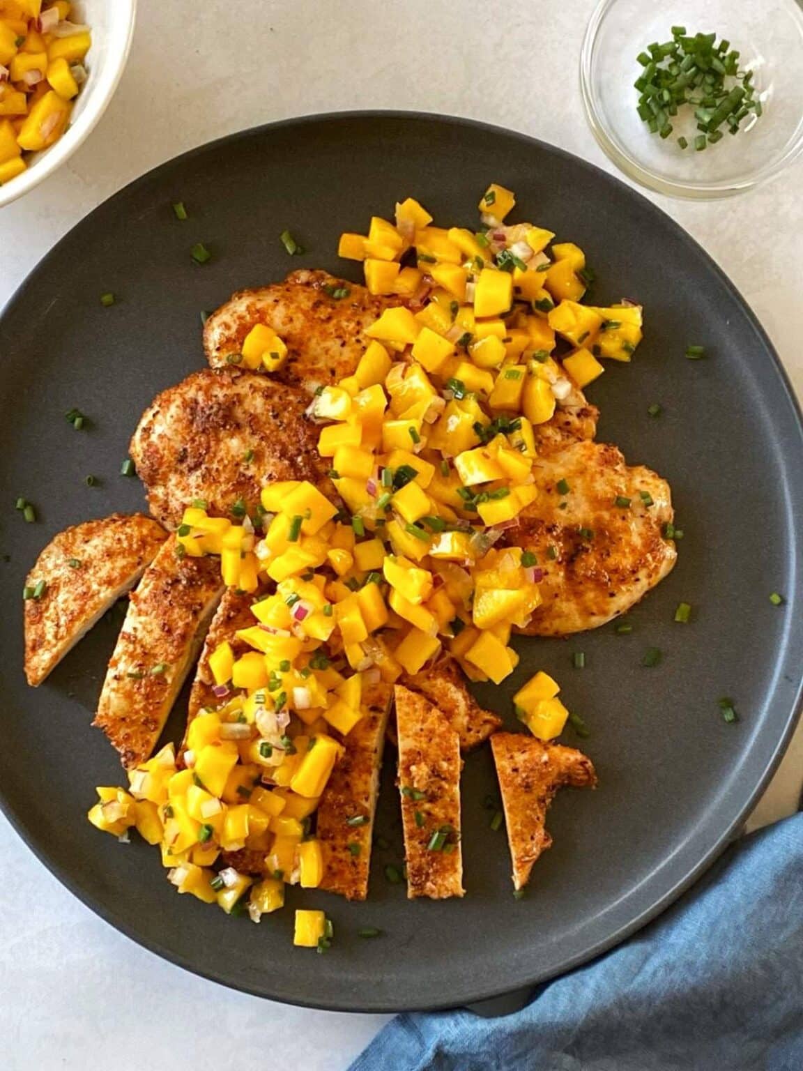 Chicken With Mango Salsa My Casual Pantry